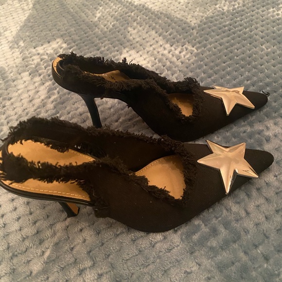 White Fox Groupie black heels. Women’s Size 5 - Picture 2 of 8